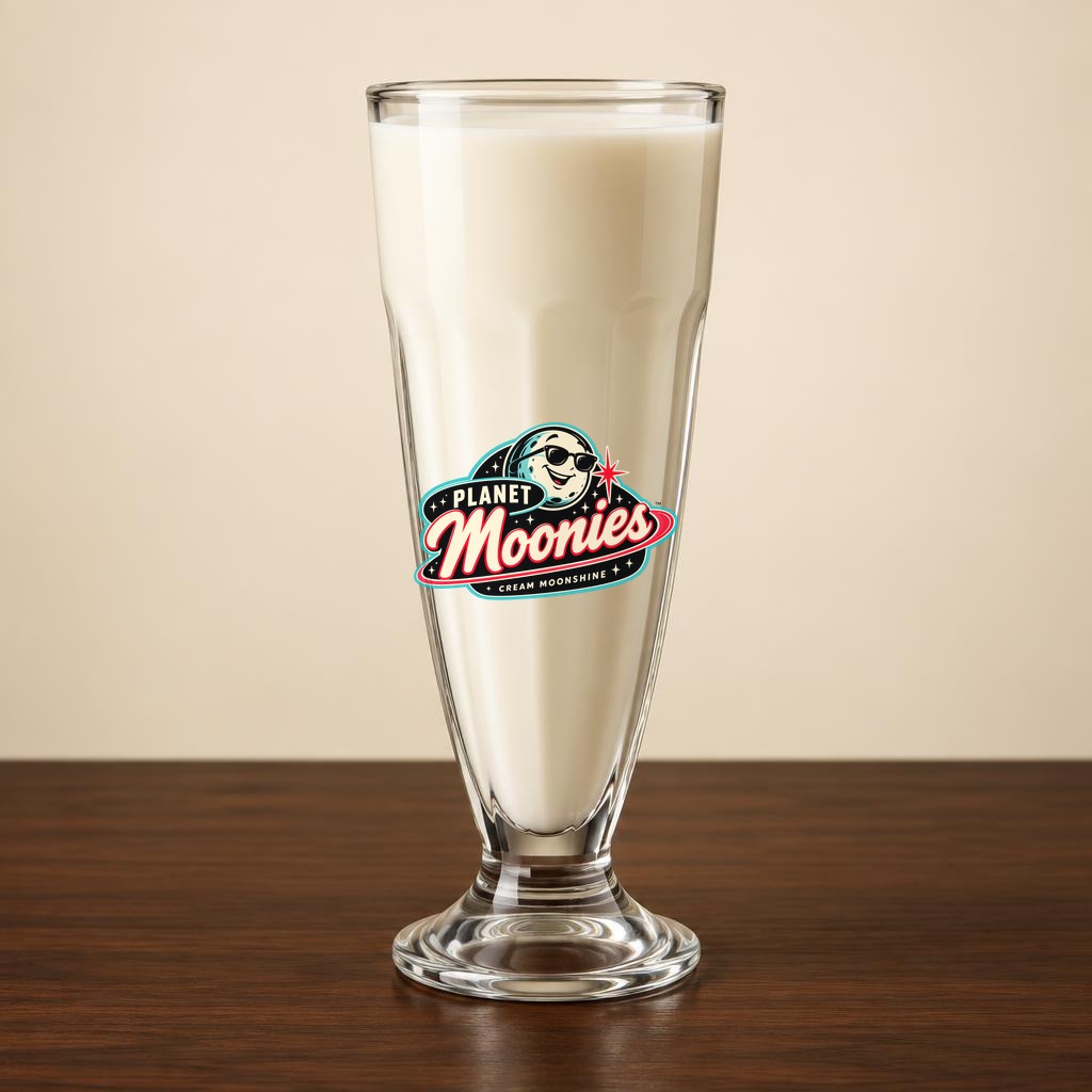 Planet Moonies tall float glass