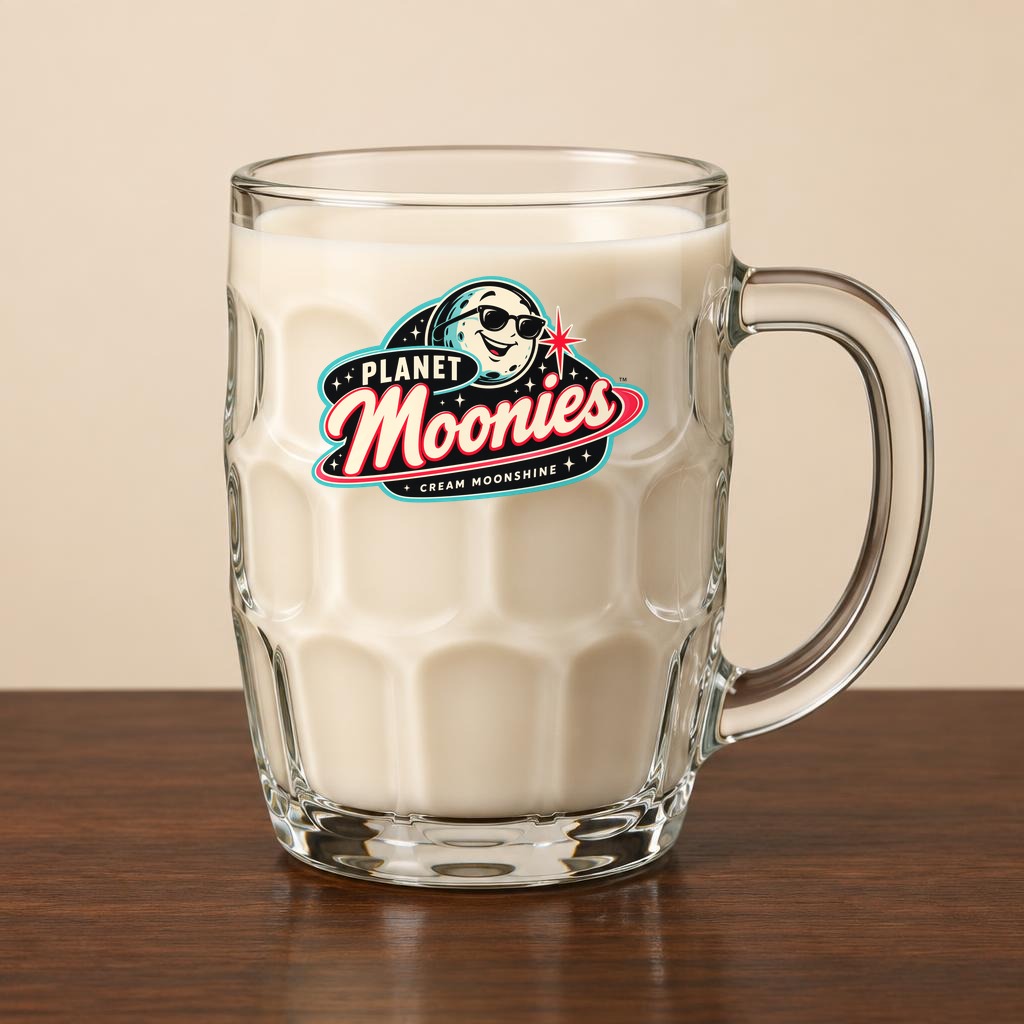 Planet Moonies dimpled malt mug