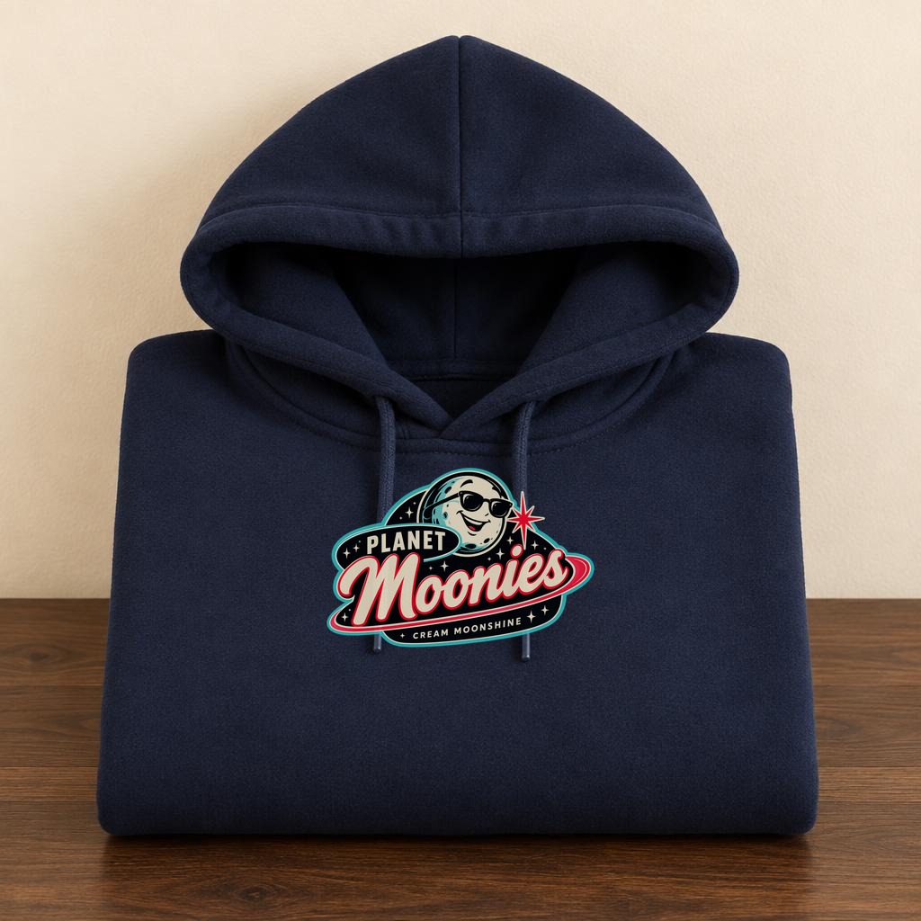 Navy Planet Moonies hoodie