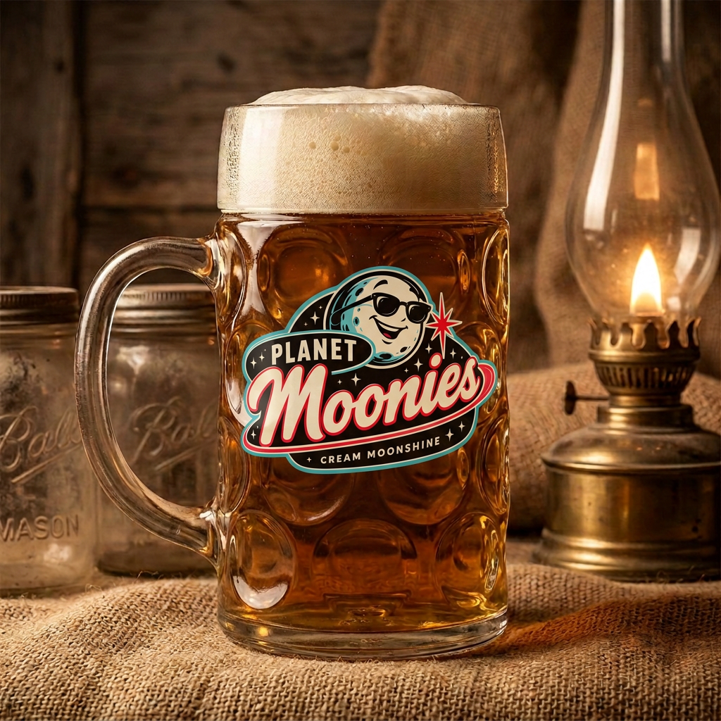 Planet Moonies dimpled malt mug
