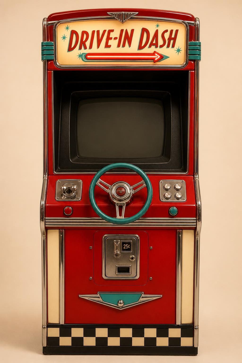 Drive-In Dash arcade cabinet