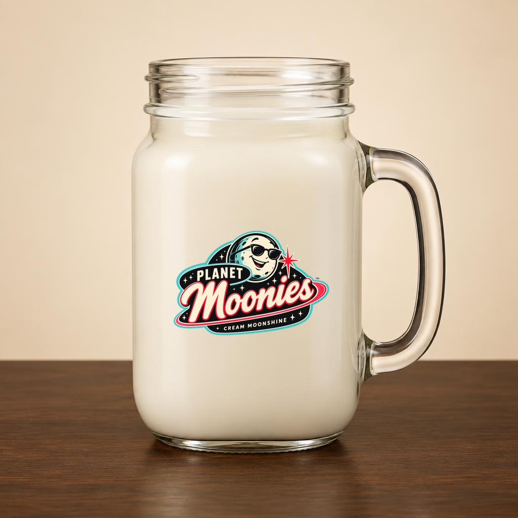 Planet Moonies mason jar mug