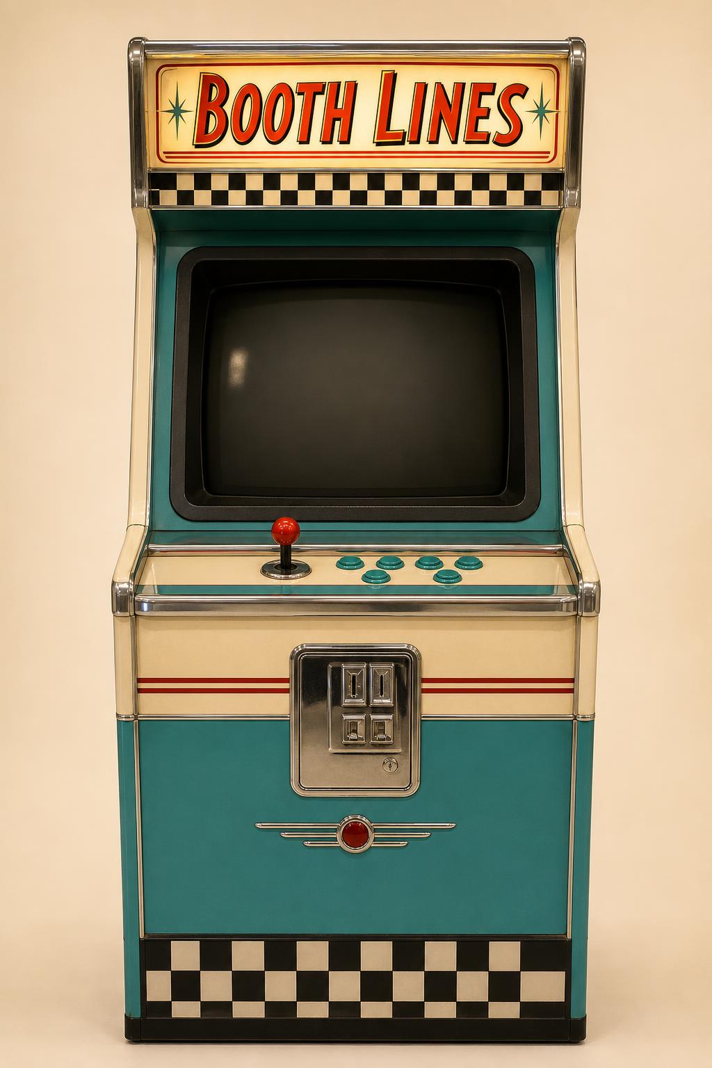 Booth Lines arcade cabinet