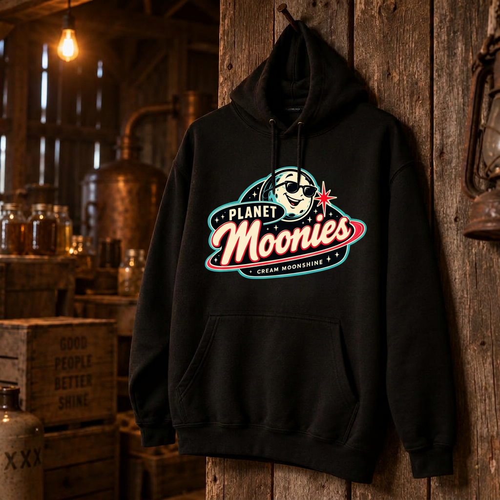 Black Planet Moonies hoodie